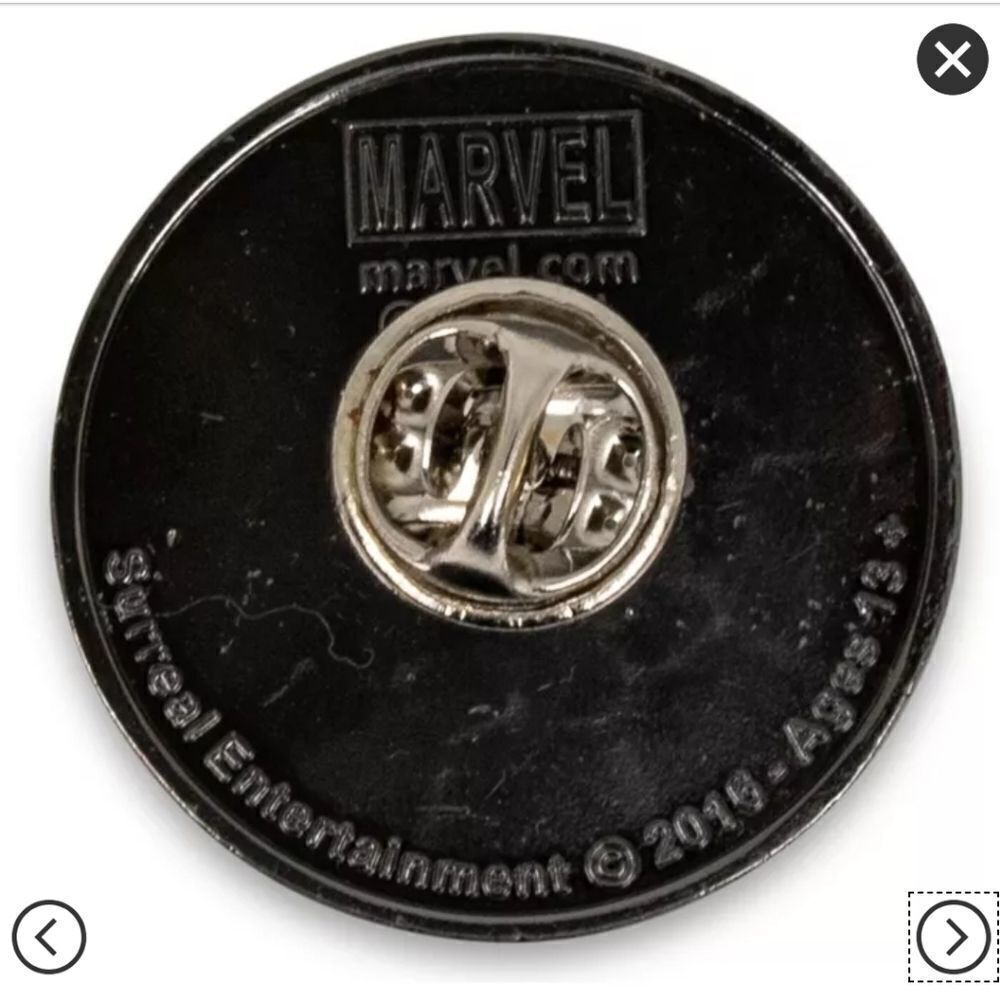 NWT Marvel Arc Reactor Pin - Picture 2 of 8